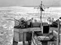 HMNZS<em> Taupo</em> on winter patrol in Korea