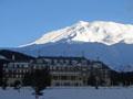 Snow on Mt Ruapehu
