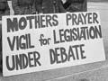 Prayer vigil at Parliament