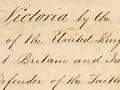 Appointment of E. J. Eyre as lieutenant-governor of New Munster