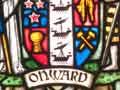 Version of the 1911 coat of arms, Victoria University