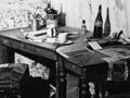 Interior of Roxburgh miner's cottage 