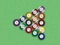 Layout of a pool table