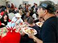 Christmas dinner, Aro Valley community centre, 2011