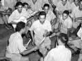 Māori soldiers play ti rākau, Cairo, 1941