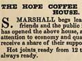 Barrett's Hotel and Hope Coffee and Eating House