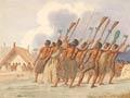 Traditional weapons and muskets