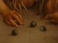 Māori children playing ruru