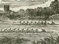 Poster for the Wanganui Annual Regatta, 1889 