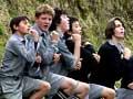 A supporting haka