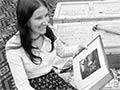 Unpacking a John Milton collection, Alexander Turnbull Library, 1975