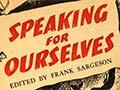 <em>Speaking for ourselves</em>