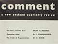 First issue of <em>Comment</em>