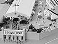 A model of the Sesqui 1990 fair