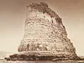 John Kinder's photograph of Kotanui Rock, 1868
