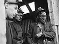 Coal miners photographed by John Pascoe, 1945