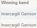 National contest-winning bands, 1880–2014