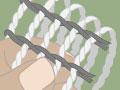 The whatu weaving technique