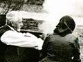 Elsdon Best and Māori at Ruatāhuna, around 1919