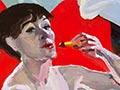 'Final domestic expose – I paint myself', by Jacqueline Fahey