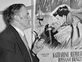  Gordon Mirams with <em>Summer madness</em>, 1956