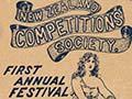 The first annual Competitions Society Festival, 1911