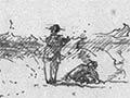 Walter Mantell sketch, 1851