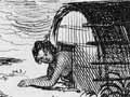Māori village, 1840