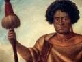 Augustus Earle's portrait of Rangituke, his wife and son, 1827