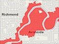 Interactive: Eastern suburbs red zone