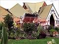 Collapsed Holy Trinity church, Lyttelton