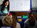French teacher Elisabeth Diaz, Richmond Road School, 2013