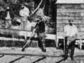 Miners at Addisons Flat, West Coast