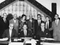 First meeting of the Maori Education Foundation at Parliament Buildings, 1961