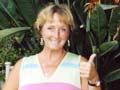Woman with thumb up 