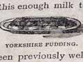 Recipe for Yorkshire pudding