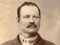 Thomas Adamson wearing his New Zealand Cross