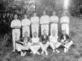 'Froggy' de la Mare in a cricket team