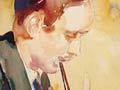 A painting of artist and art teacher J. D. Charlton Edgar by Robert Nettleton Field