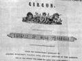 Foley's Royal American Circus advertisement