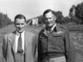 Frederick Jones (left) and Bernard Cyril Freyberg