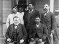 A political meeting at Huntly, 1898
