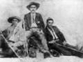 Timutimu Tāwhai (left), Rēweti Tūhorouta Kōhere (centre), and Māui Wiremu Piti Naera Pōmare (right)
