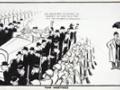 Cartoon by David Alexander Cecil Low highlighting the dangers of fascism just prior to the Second World War