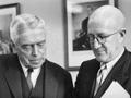 Arnold Henry Nordmeyer (right) with Walter Nash