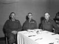 Three commanders of New Zealand's military forces during the Second World War