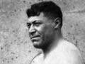 Wrestlers Īhakara Te Tuku Robin (right) and Stanislaus Zbyszko