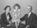 Bartolo Russo pictured with his daughter and granddaughter, about 1939