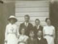 Sarah Salmond, with her family in Queenstown, about 1910