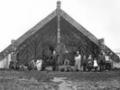 The carved house Ngā Tau e Waru